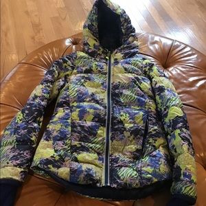 Ivivia girls size 12 winter reversible jacket